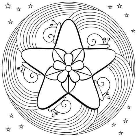 All holiday coloring sheets are printable. Don't Eat the Paste: Snail mandala coloring page