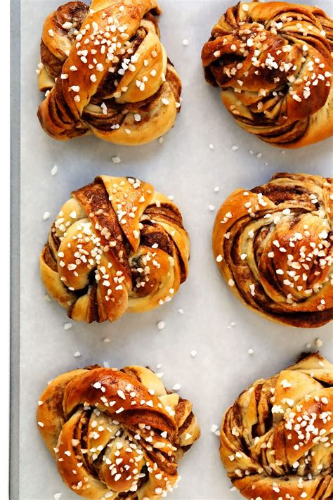 Swedish Cinnamon Buns Recipe Kanelbullar Gimme Some Oven