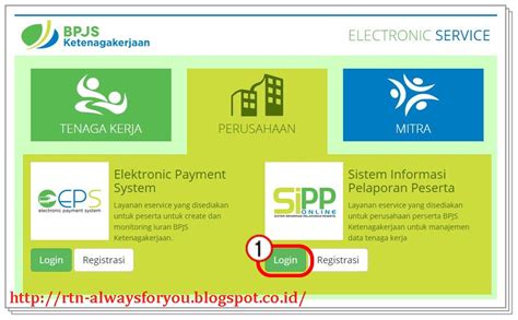 Always for you: SIPP Online BPJS Ketenagakerjaan - Login ...