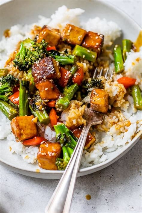Tofu Stir Fry With Vegetables In A Soy Sesame Sauce Recipe Chronicle