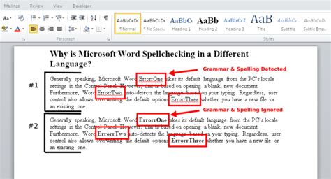 Comment Emp Cher Microsoft Word De Changer La Langue De La V Rification