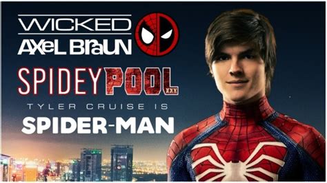 Tyler Cruise Cast As Spider Man In Axel Braun Parody Spideypool