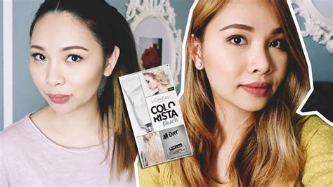All products used in this video were purchased from sally's beauty. BLEACHING MY DARK HAIR TO BLONDE | Loreal Colorista Bleach ...