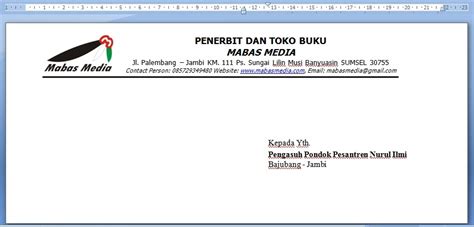 Contoh Penulisan Di Amplop Surat - Delinewstv