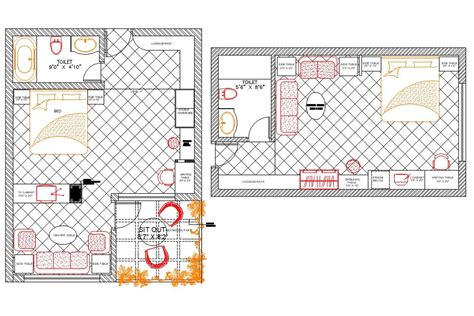 Top Ideas Autocad Suite Bedroom Plan Great