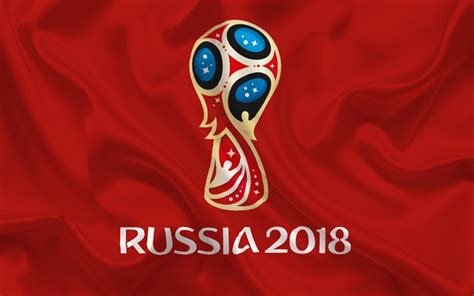 download wallpapers russia 2018 logo football world championship 2018 fifa world cup russia