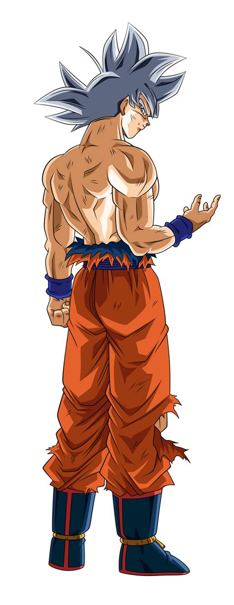 Goku Ultra Instinto Dominado Render 1 By Ssjrose890 On Deviantart