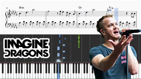 You can either print the sheet music from our website, or from playground's mac and pc. Imagine Dragons - Believer - Piano Tutorial + SHEETS - YouTube