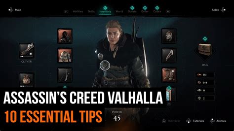 Assassins Creed Valhalla Essential Tips Youtube
