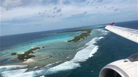 Landing On Gan Island Maldives From Colombo Sri Lanka Sri Lankan