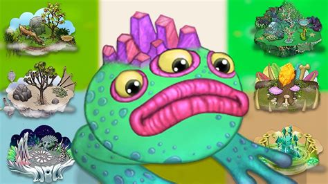 Fwog All Sounds Islands And Animations My Singing Monsters Youtube