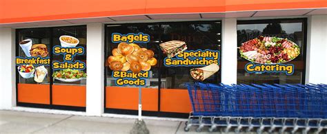 Fast Food Logos On Window Graphics