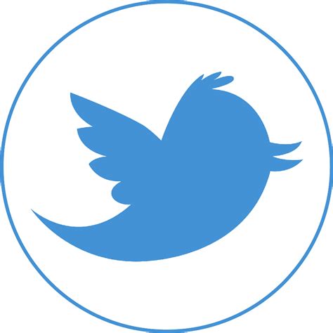 Download High Quality Transparent Twitter Logo Circle Transparent Png