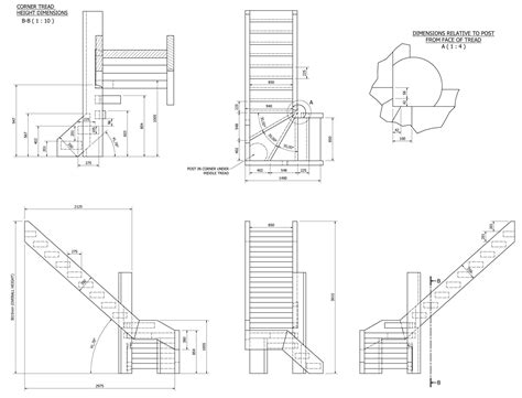 Staircase Plans Drawing At Getdrawings Free Download