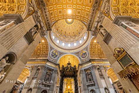 Saint Peters Basilica Interior Vatican City Rome Italy 35552