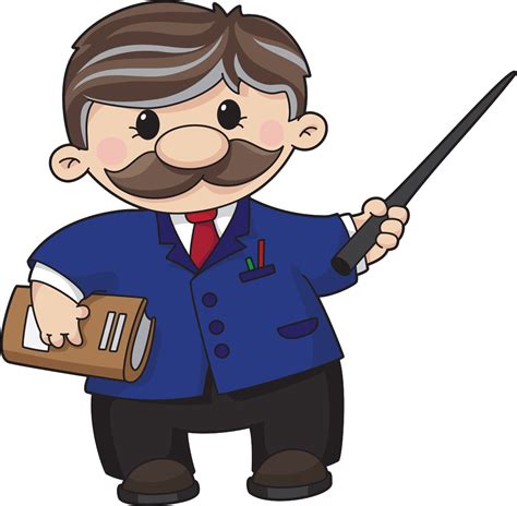 Teacher Animated Png Transparent Cartoon Free Cliparts Images And