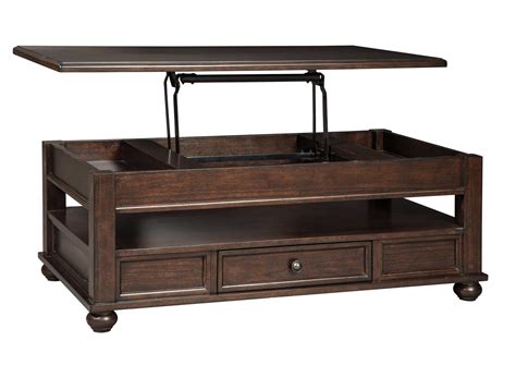 Barilanni Coffee Table With Lift Top Ashley Furniture Homestore
