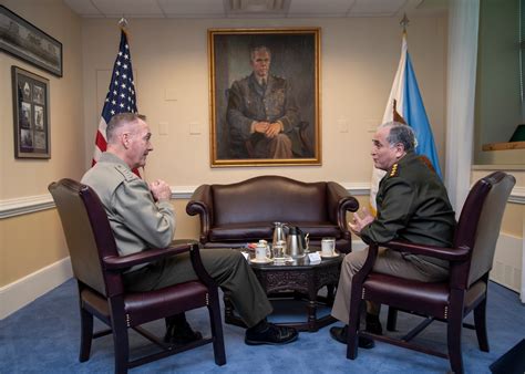 Readout Of Chairman Of The Joint Chiefs Of Staff Gen Dunfords Meeting