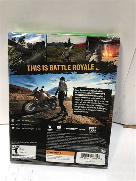 📀 Playerunknowns Battlegrounds Game Preview Edition Xbox New