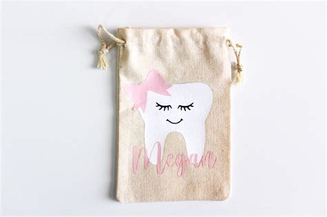 Personalized Tooth Fairy Bags Tooth Bag Etsy