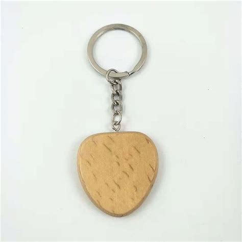 wholesale key rings at 0 56 get diy blank wooden key chain ring holder fashion wood round