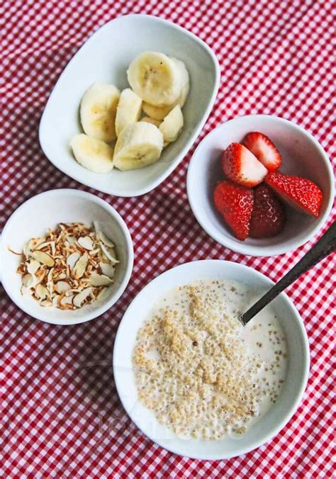 Breakfast Coconut Milk Quinoa With Fresh Fruit Recipe Video