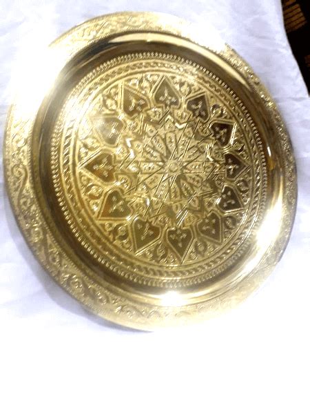 Moroccan Decor Store Shop Online Moroccan Furniture Moroccan Jewelry Brass Tray Polished