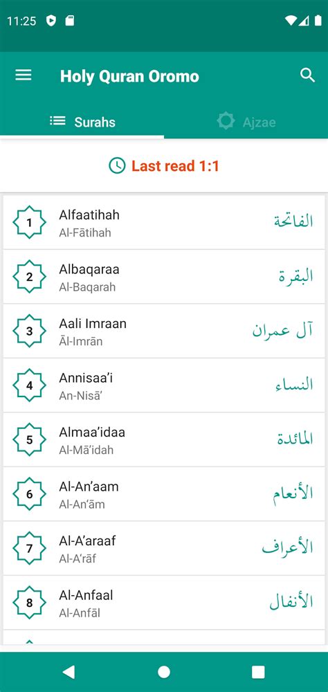 Holy Quran Afaan Oromoo For Android Download