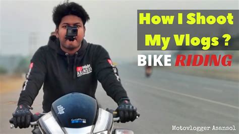 see how i shoot my vlog while i ride my bike main video kaise banta hoon bike chalte waqt