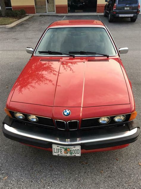 1987 Bmw 6 Series 635csi Coupe Rwd Classic Bmw 6 Series 1987 For Sale