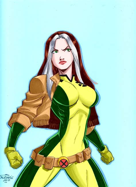 Rogue Colored By Scott Dalrymple 5 By Gordonalyx On Deviantart Rogues