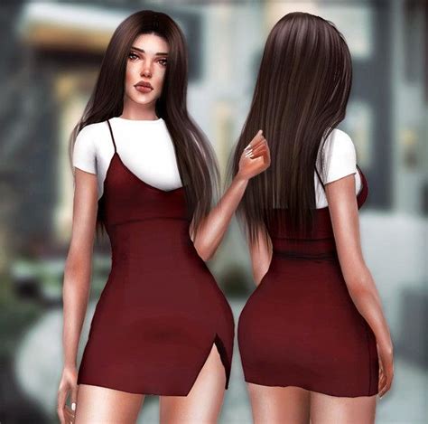Simsdom Sims 4 Clothes Cc Beanies Women Muse Hair Simpliciaty