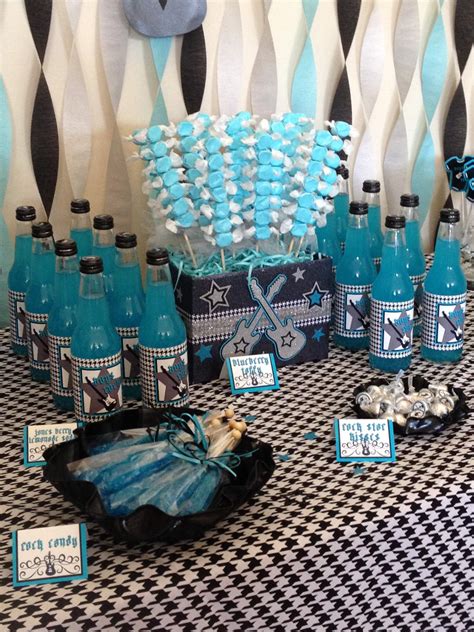 Rock Star Baby Shower Party Ideas Photo 3 Of 20 Catch My Party