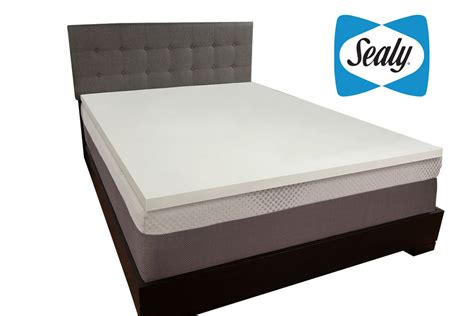 Shop for short queen mattress topper online at target. Sealy 1.5" Queen Memory Foam Mattress Topper at Gardner-White