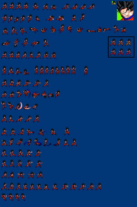 This topic has been deleted. Goku Mystic Sprites by Mikeel8888 on DeviantArt