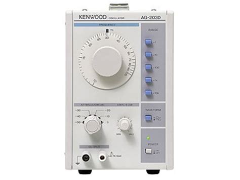 Kenwood Ag 203d Audio Signal Generator Tequipment