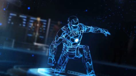 Jarvis Animated Wallpaper