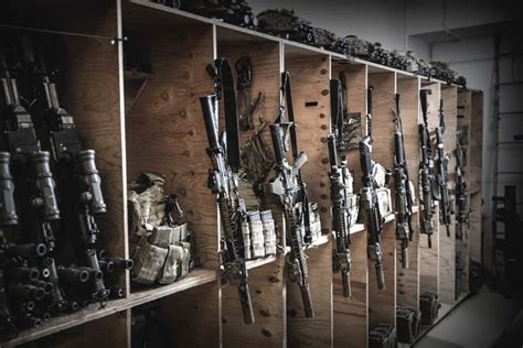 Take A Rare Look Inside An Army Ranger Armory Somewhere In Afghanistan