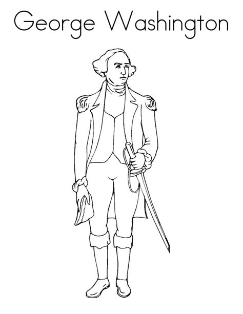 Select one of 1000 printable coloring pages of the category educational. George Washington Coloring Pages - Best Coloring Pages For ...