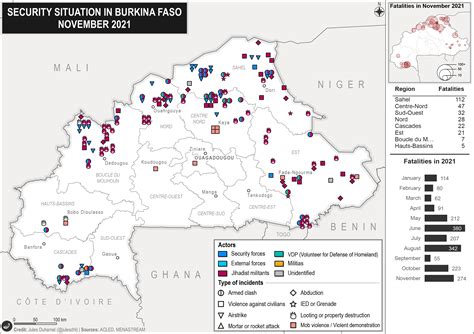 Security Situation In Burkina Faso November 2021 Jules Duhamel