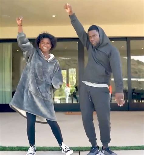 Kevin Hart Dances With Daughter Heaven To Dababys Bop