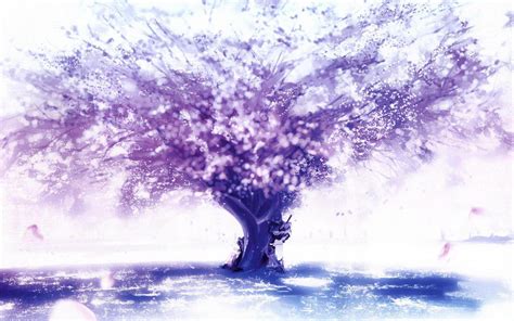 Sakura Tree Wallpaper Anime