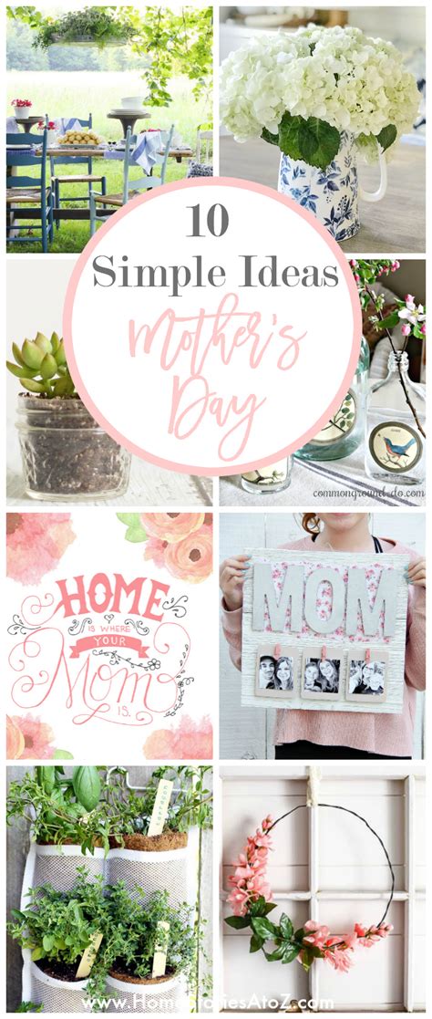 As a mom myself, i always enjoy when my kids make me a homemade gift that is fun and unique. 10 Easy DIY Mother's Day Gift Ideas