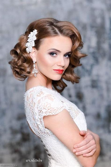 15 Collection Of Bridal Hairstyles Short Hair