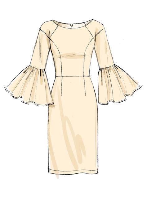 V9239 Sewdirect Fashion Drawing Dresses Fashion Design Clothes