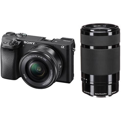 Sony Alpha A6300 Mirrorless Digital Camera Ilce6300lb Lkit Bandh