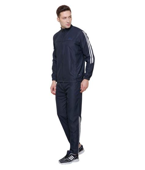 Adidas Navy Polyester Tracksuit With Inner Mesh Buy Adidas Navy