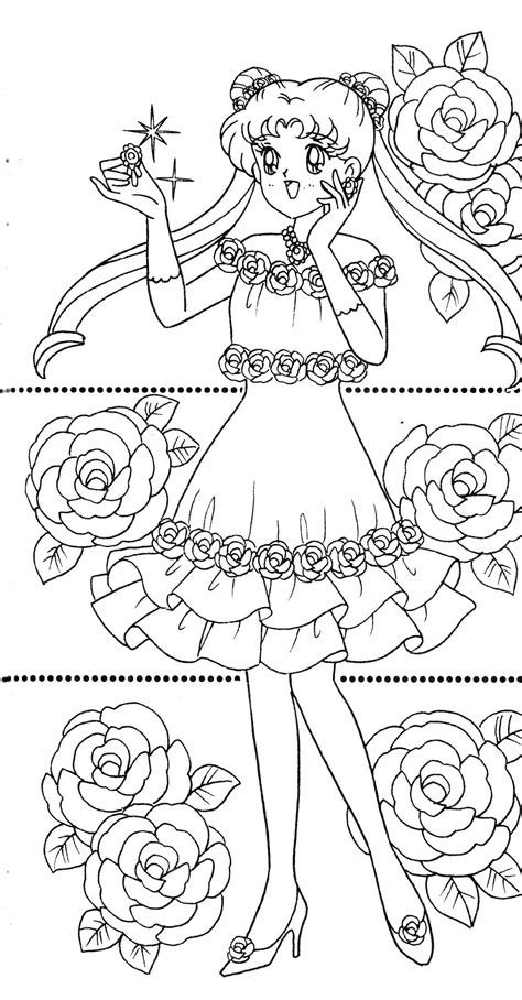 Chibi Coloring Pages Sailor Moon Coloring Pages Coloring Pages For