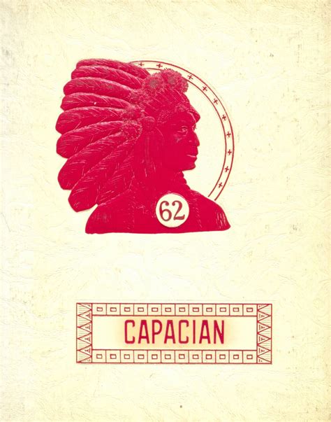 1962 Yearbook From Capac High School From Capac Michigan For Sale