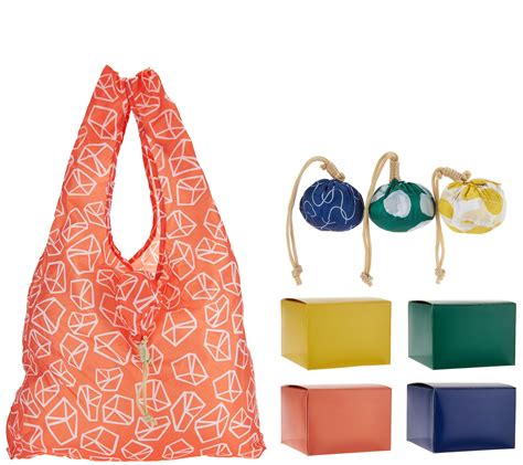 We did not find results for: Kikkerland S/4 Reusable Shopping Bags with Pouch & Gift ...